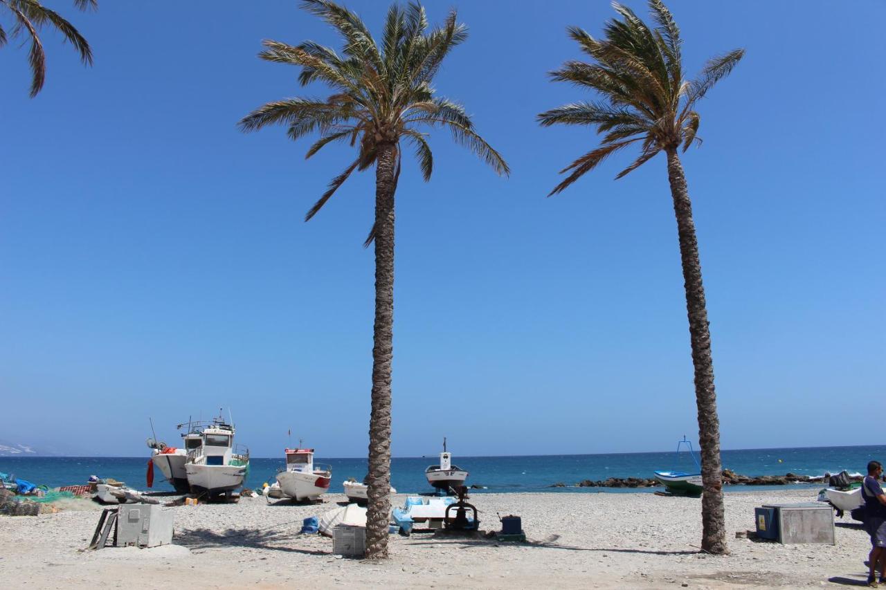 Atico Lujo Primera Linea, Terraza, Piscina, Parking Castell de Ferro Kültér fotó