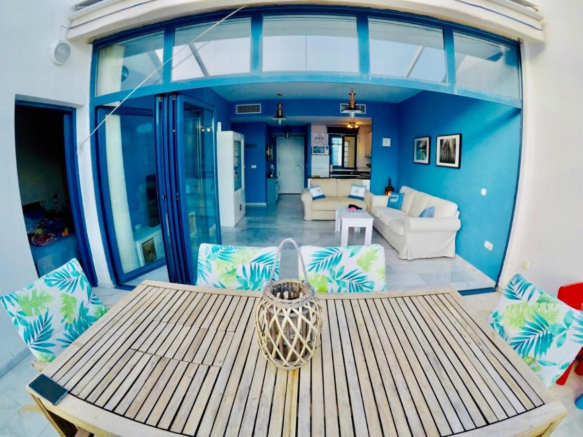 Atico Lujo Primera Linea, Terraza, Piscina, Parking Castell de Ferro Kültér fotó