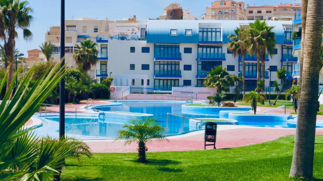 Atico Lujo Primera Linea, Terraza, Piscina, Parking Castell de Ferro Kültér fotó
