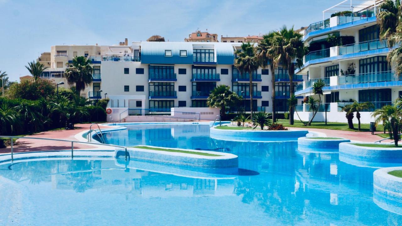 Atico Lujo Primera Linea, Terraza, Piscina, Parking Castell de Ferro Kültér fotó